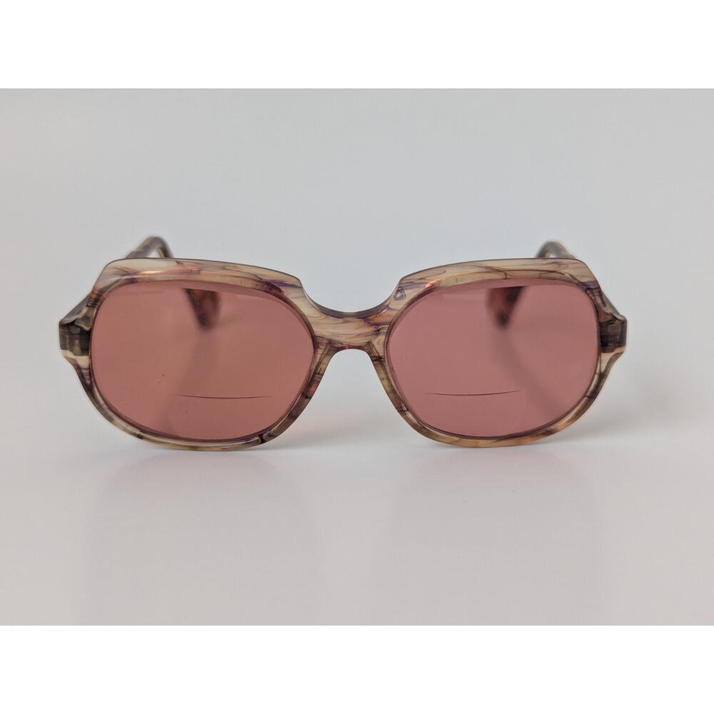 Vintage 70s 80s Small Eyeglass Frames ~ Univis USA Rose' 140 Brown Tortoiseshell
